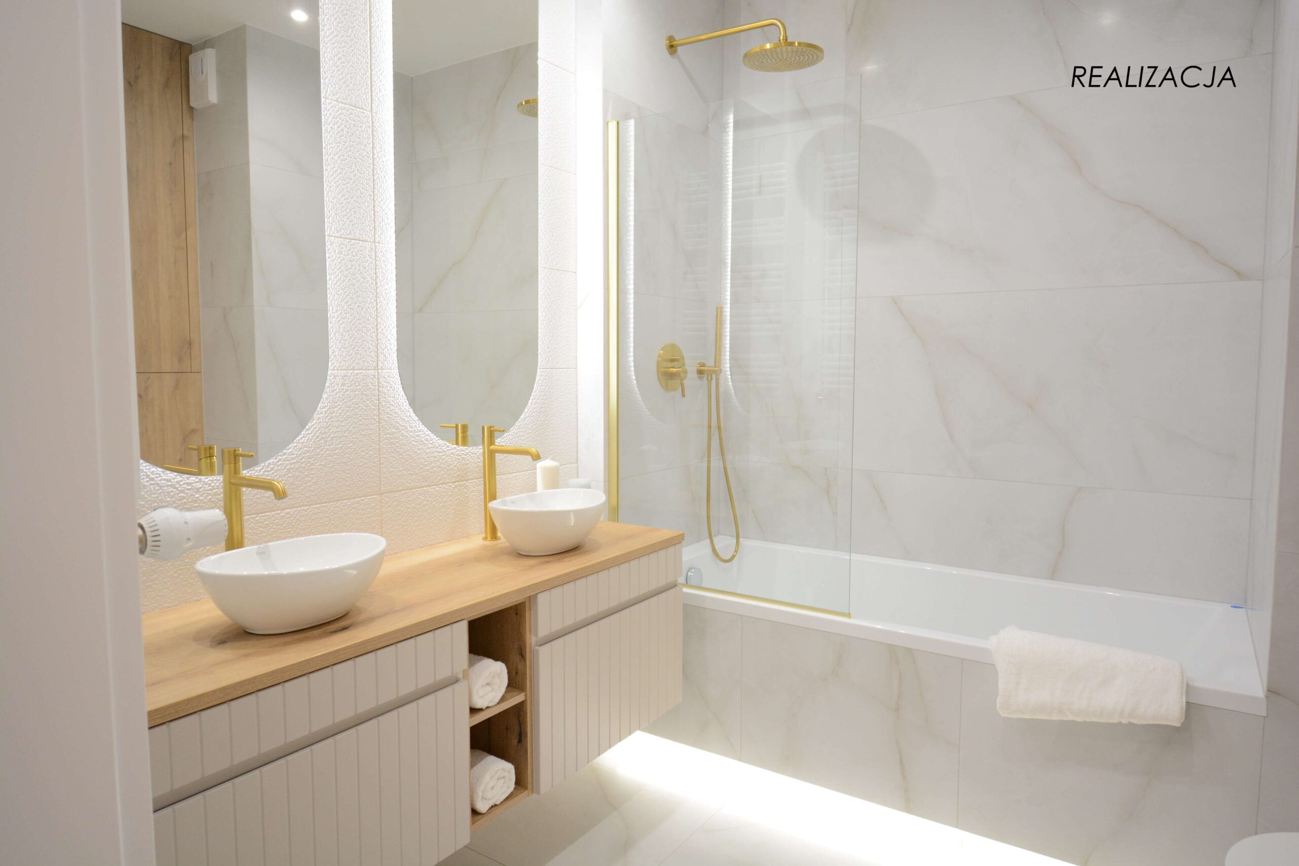 Realizacja wizualizacji łazienki